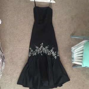 black prom/ formal dress